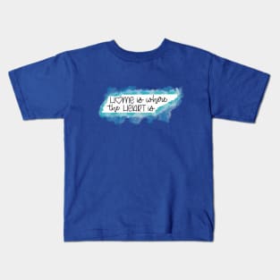 Tennessee Home is Where the Heart Is Kids T-Shirt